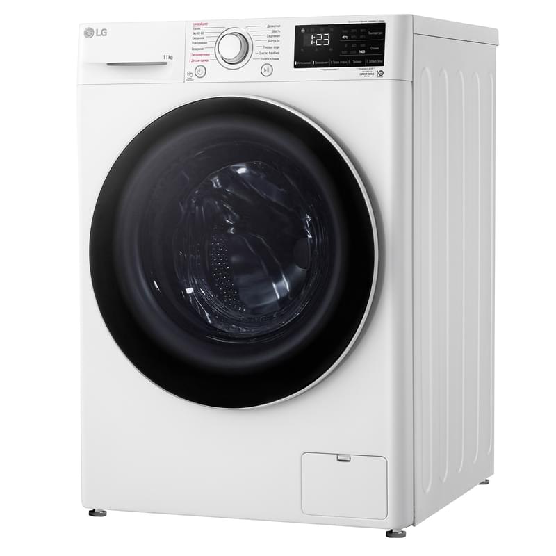 Кір жуғыш машина LG F4V3ES6W - фото #2, Technodom.kz