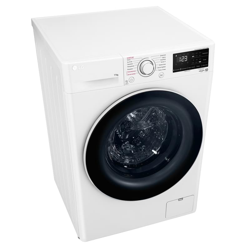 Кір жуғыш машина LG F4V3ES6W - фото #3, Technodom.kz