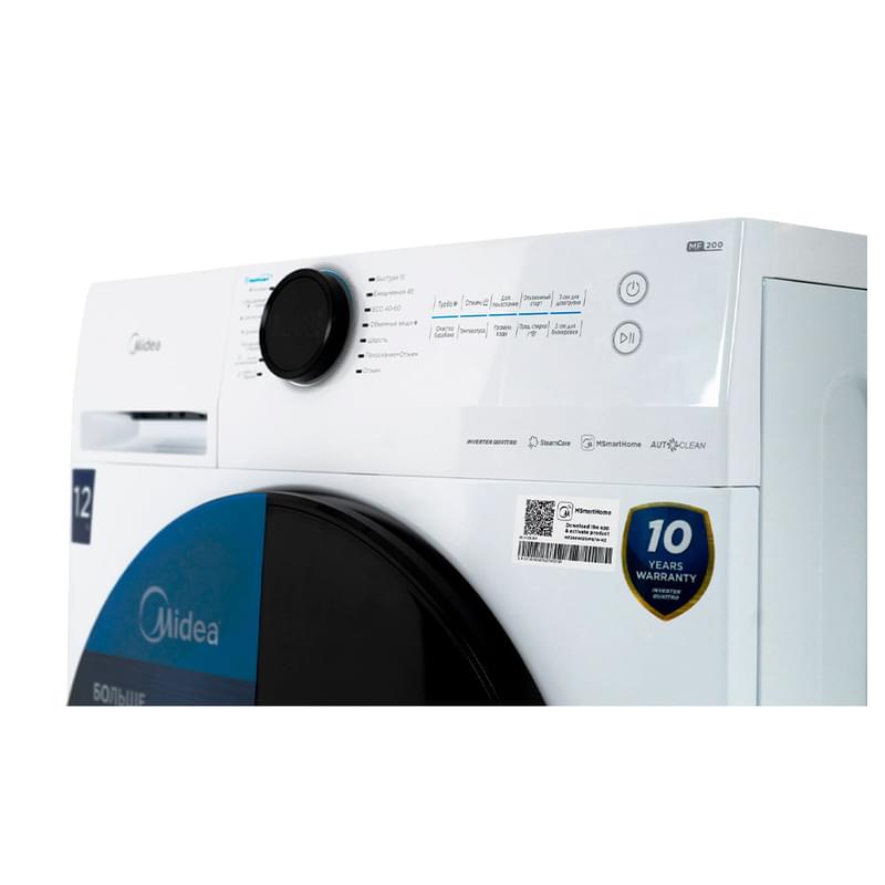 Стиральная машина Midea MF200W120WB - фото #3, Technodom.kz