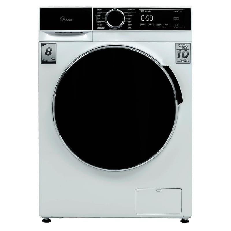 Midea MFA01W80BW-C Кір жуғыш машина - фото #1, Technodom.kz