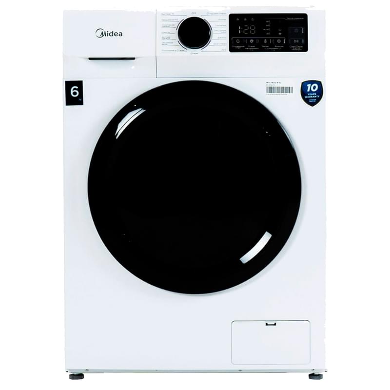 Стиральная машина Midea MFN11W60B/W-KZ - фото #4, Technodom.kz