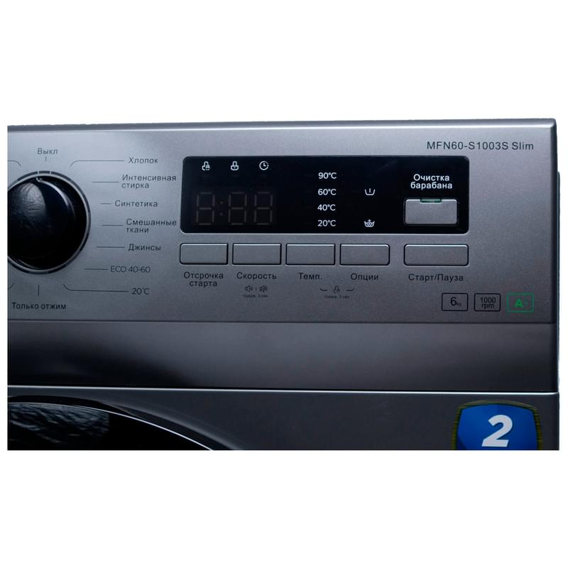 Стиральная машина Midea MFN60-S1003S - фото #5, Technodom.kz