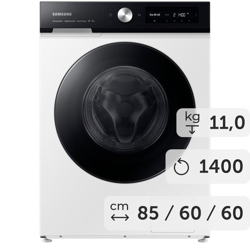 Кір жуғыш машина Samsung WW11BB744CGELD - фото #0, Technodom.kz