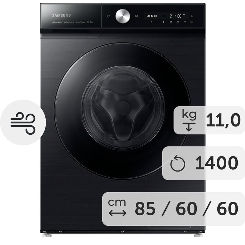 Кір жуғыш машина Samsung WW11BB944CGBLD - фото #0, Technodom.kz