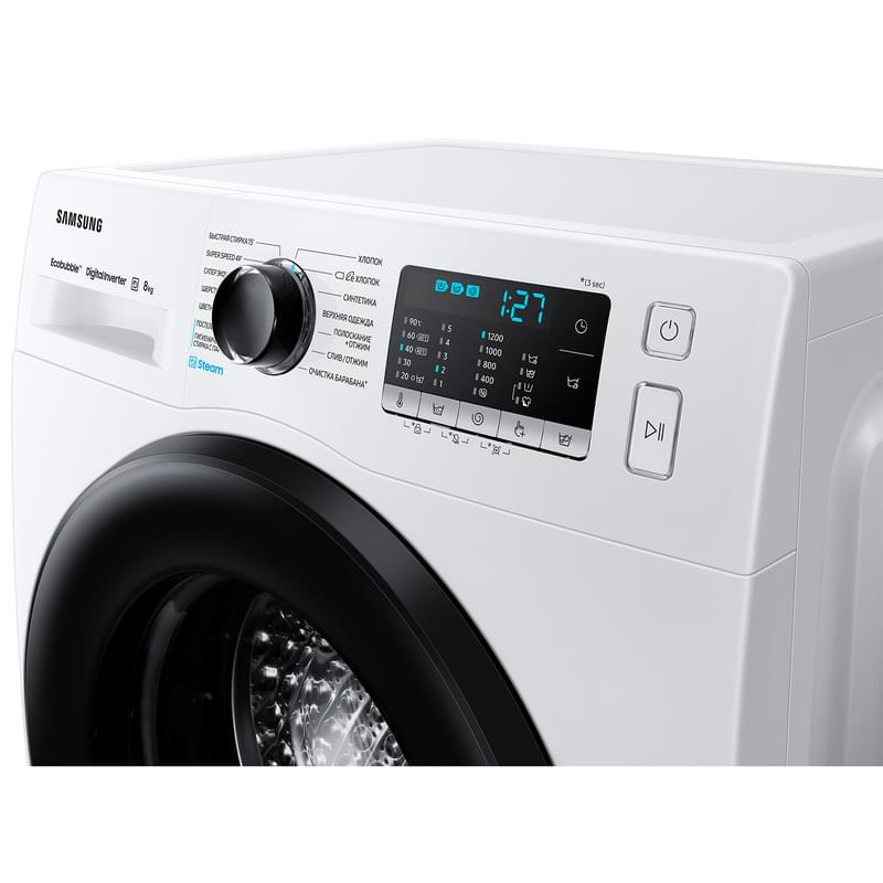 Стиральная машина Samsung WW80AGAS26AELD - фото #7, Technodom.kz