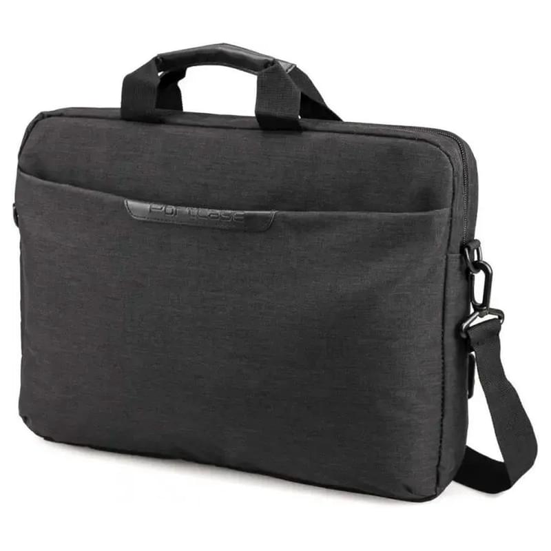 Сумка для ноутбука 15,6" Portcase KCB-161, Grey - фото #0, Technodom.kz