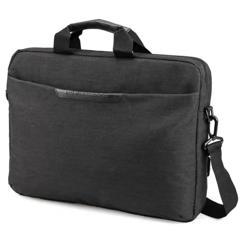 Сумка для ноутбука 15,6" Portcase KCB-161, Grey - фото #0, Technodom.kz