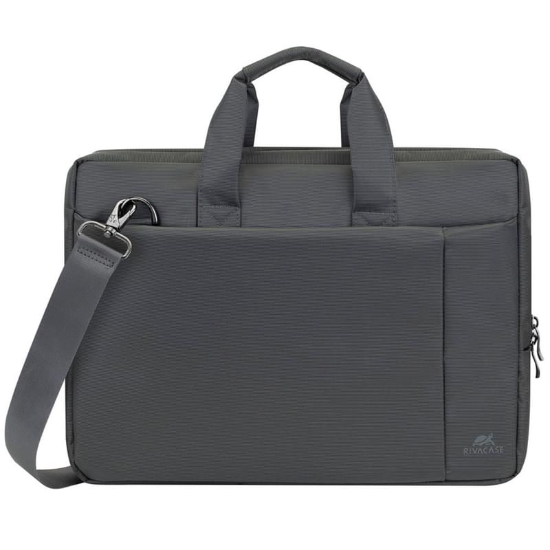 Сумка для ноутбука 15,6" Riva 8231, Grey - фото #1, Technodom.kz