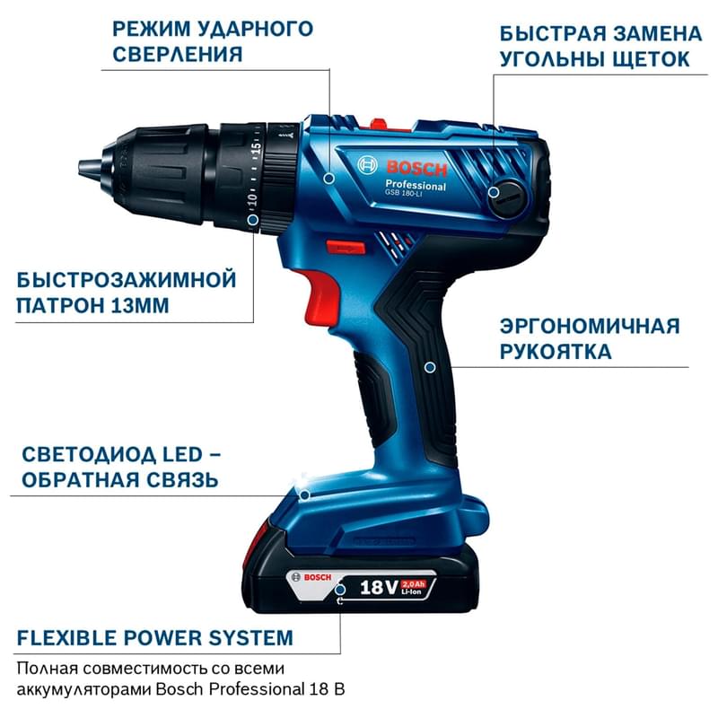 Bosch GSB 180 LI 06019F8300