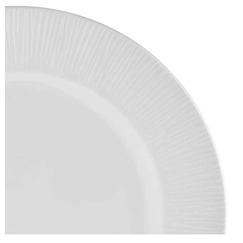 Тарелка десертная белая фарфор Адела 20,5см RRC RRC000022 - фото #3, Technodom.kz
