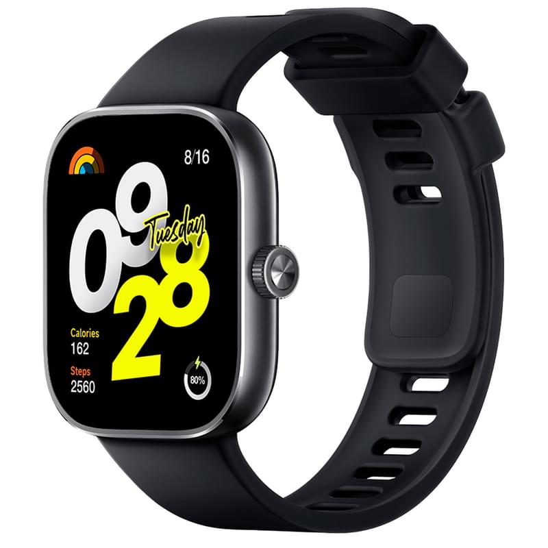 Смарт-часы Redmi Watch 4 Obsidian Black - фото #0, Technodom.kz