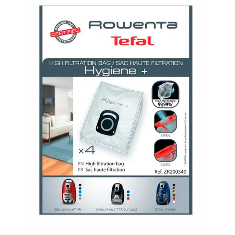 Tefal мешок для сбора пыли TW-64 ZR200540 - фото #1, Technodom.kz