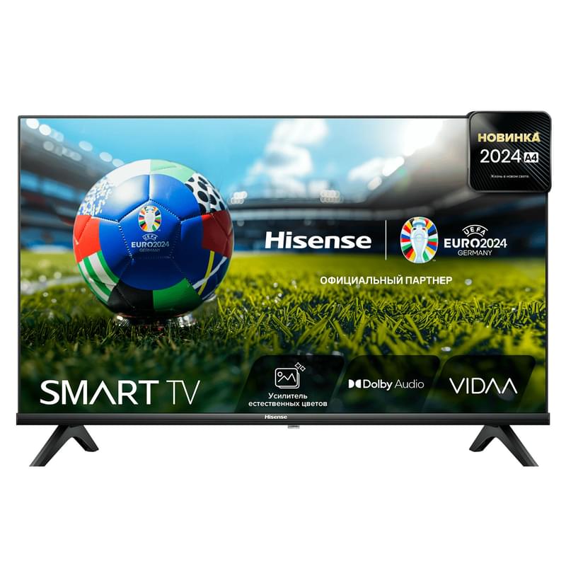 Телевизор Hisense 32" 32A4N HD Smart Black - фото #0, Technodom.kz