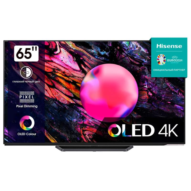 Телевизор Hisense 65" 65A85K OLED UHD Smart Black - фото #0, Technodom.kz