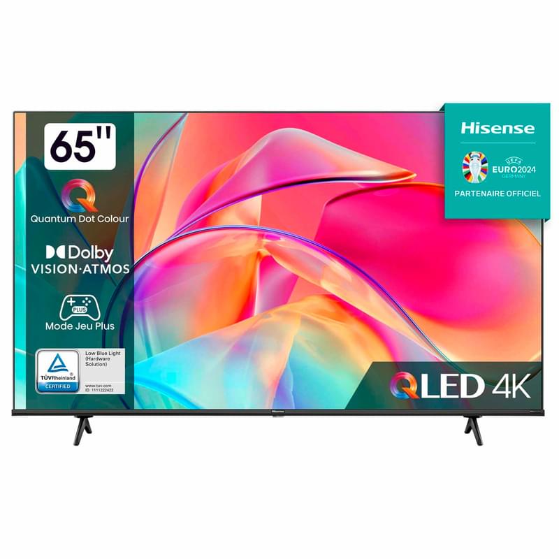 Телевизор Hisense 65" 65E7KQ QLED UHD Smart Black - фото #0, Technodom.kz