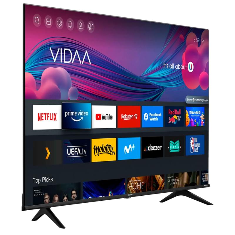 Телевизор Hisense 85" 85A6BG UHD Smart Black (4K) - фото #1, Technodom.kz