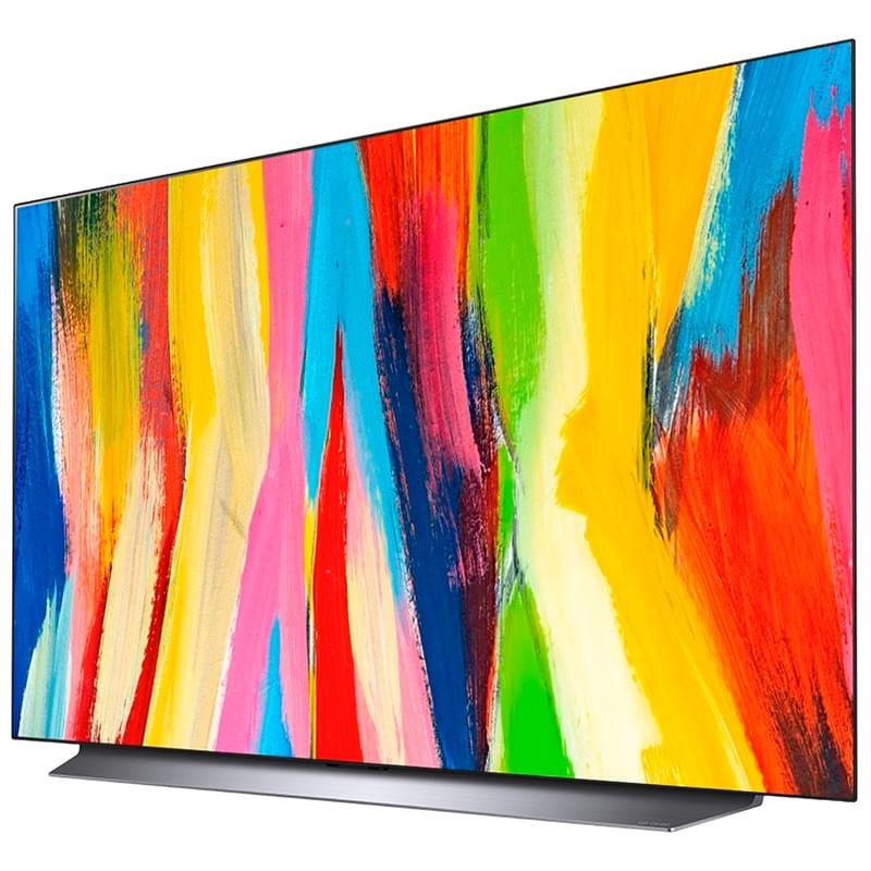 LG 48" OLED48C2RLA OLED UHD Smart теледидары Silver - фото #3, Technodom.kz
