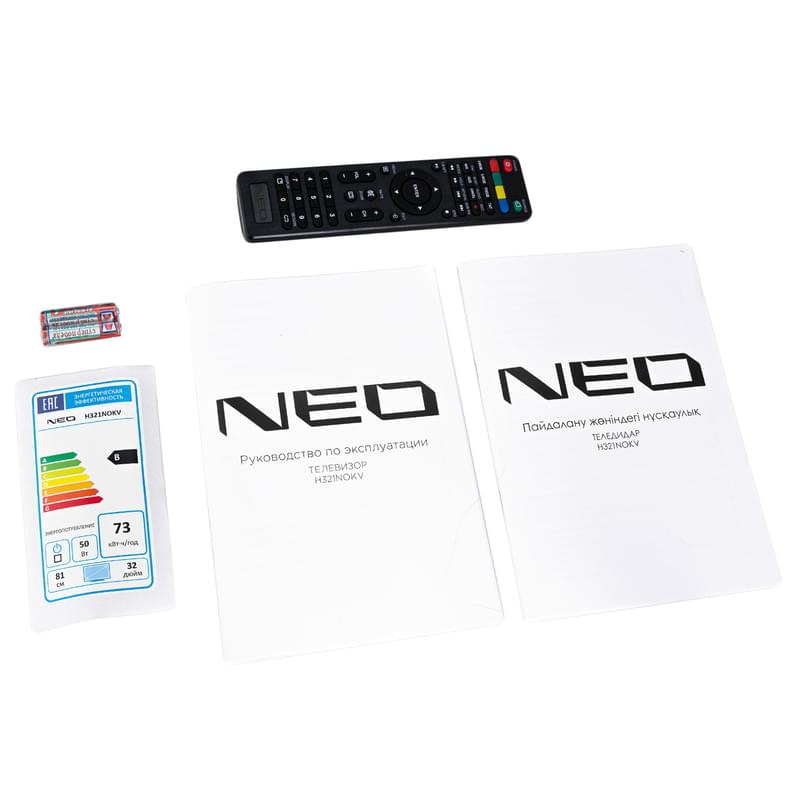 Neo 32” H321NOKV IPS HD Black теледидар - фото #11, Technodom.kz