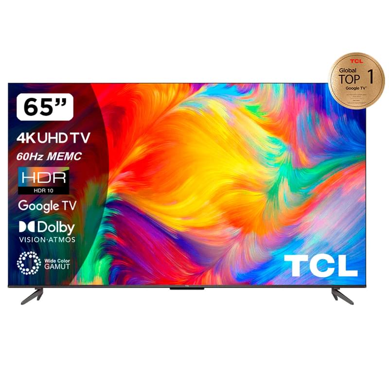 Телевизор TCL 65'' 65P735 LED UHD Android Black (4K) - фото #0, Technodom.kz