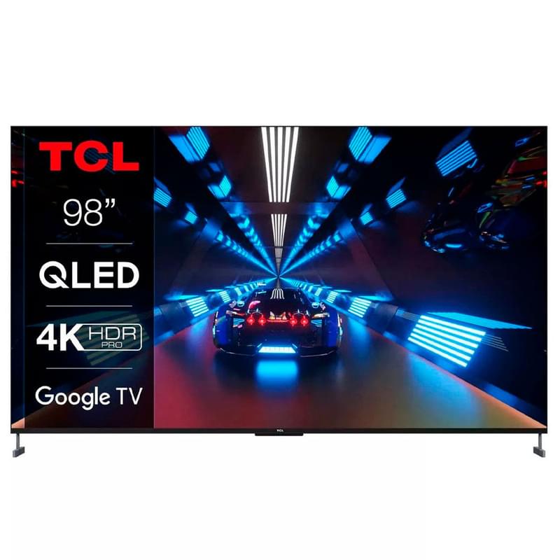 Телевизор TCL 98'' 98C735 QLED UHD Android Black (4K) - фото #0, Technodom.kz