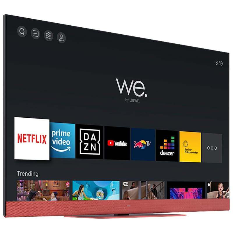 Телевизор WE. SEE by LOEWE 43" LED UHD Coral Red (4K) - фото #4, Technodom.kz
