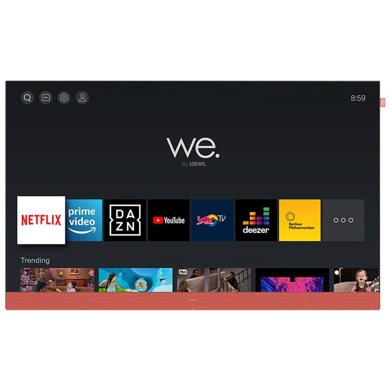 Телевизор WE. SEE by LOEWE 43" LED UHD Coral Red (4K) - фото #5, Technodom.kz