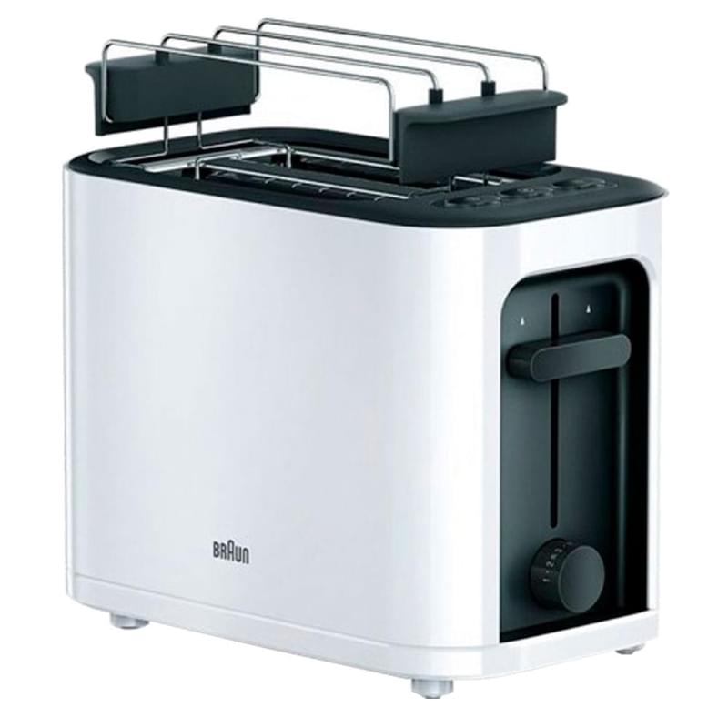 Тостер Braun HT-3010WH - фото #0, Technodom.kz Тостер Braun HT-3010WH - фото #0, Technodom.kz