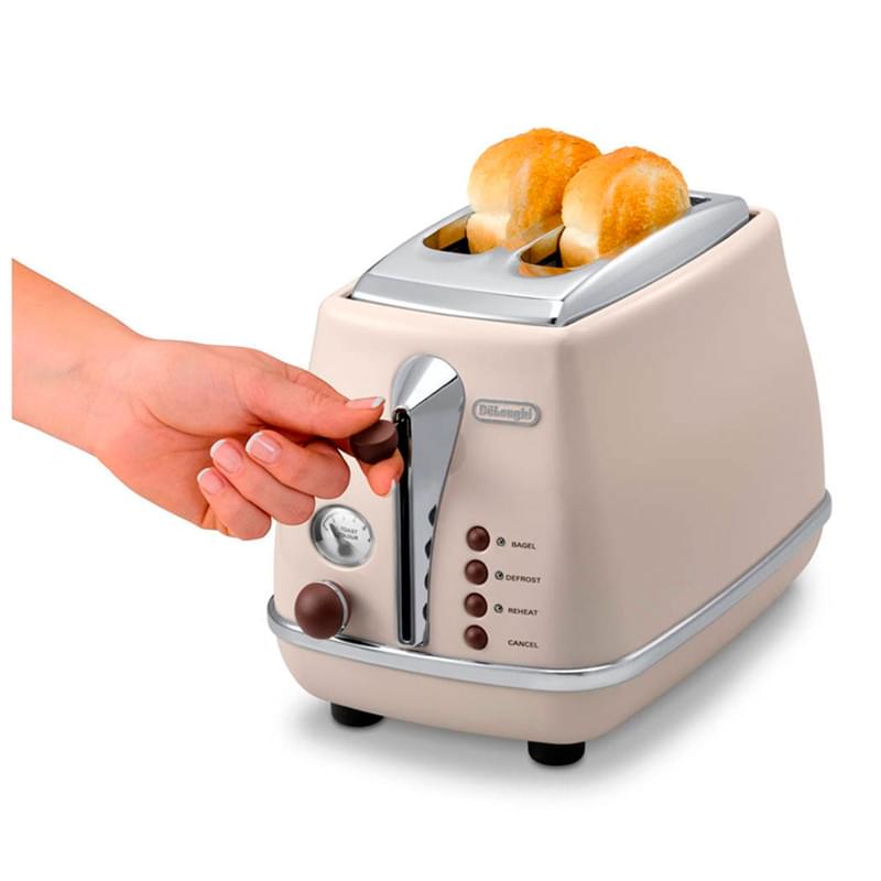 Тостер Delonghi CTOV-2103BG - фото #2, Technodom.kz
