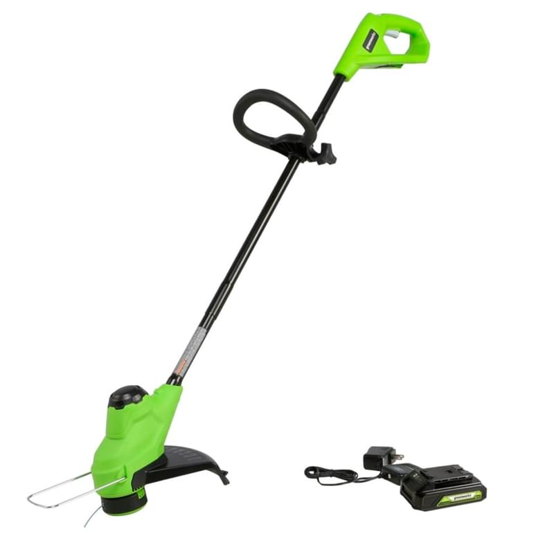 Триммер аккумуляторный Greenworks GD24CS30 24V 25см с 1хАКБ 2Ач и ЗУ (2107207SA) - фото #1, Technodom.kz