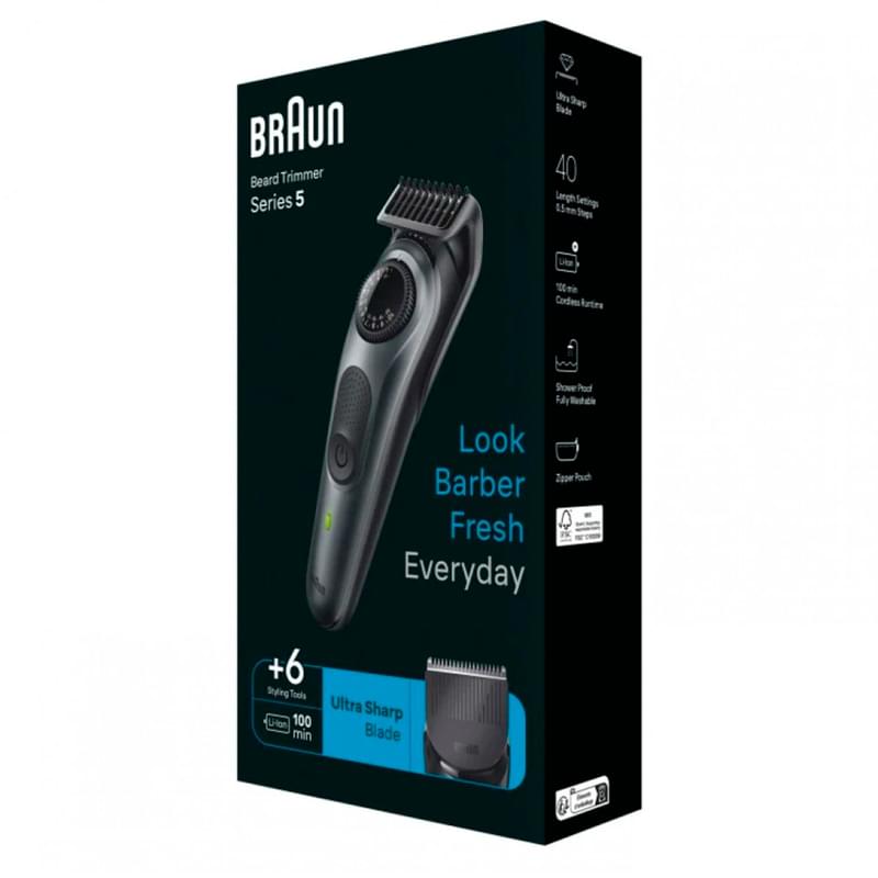 Триммер Braun BT-5420 - фото #5, Technodom.kz