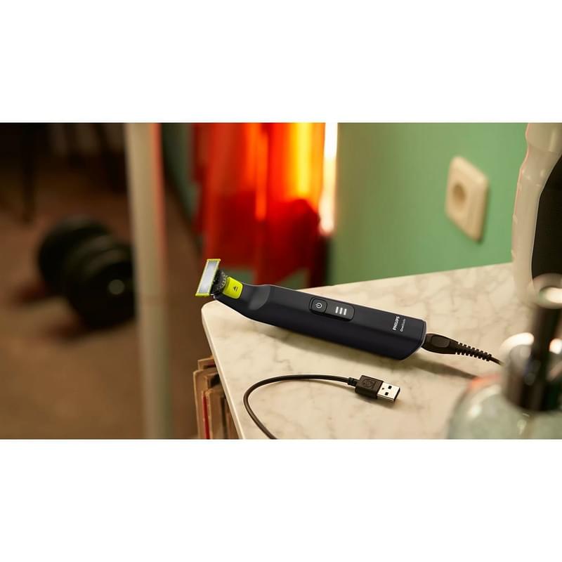 Триммер Philips OneBlade QP-6542/15 - фото #6, Technodom.kz