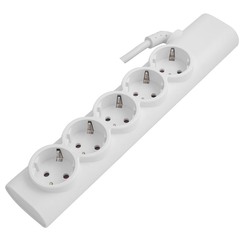 Удлинитель СТАРТ 1,5м, 5 розеток, 16A, 2хUSB, белый (4610116223765) - фото #1, Technodom.kz