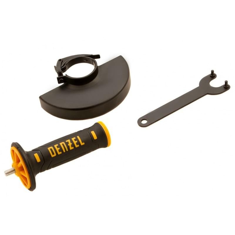 Denzel AG125-1100 бұрышажарлағыш машинасы, 1100 Вт, 125 мм, желілік (26906M) - фото #8, Technodom.kz