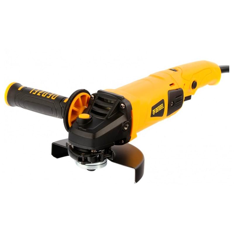 Denzel AG125-1100A бұрышажарлағыш машинасы, 1100 Вт, 125 мм, желілік (26908M) - фото #1, Technodom.kz