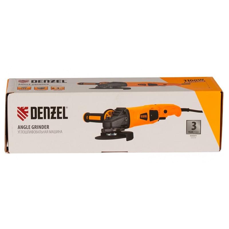 Denzel AG125-1100A бұрышажарлағыш машинасы, 1100 Вт, 125 мм, желілік (26908M) - фото #6, Technodom.kz