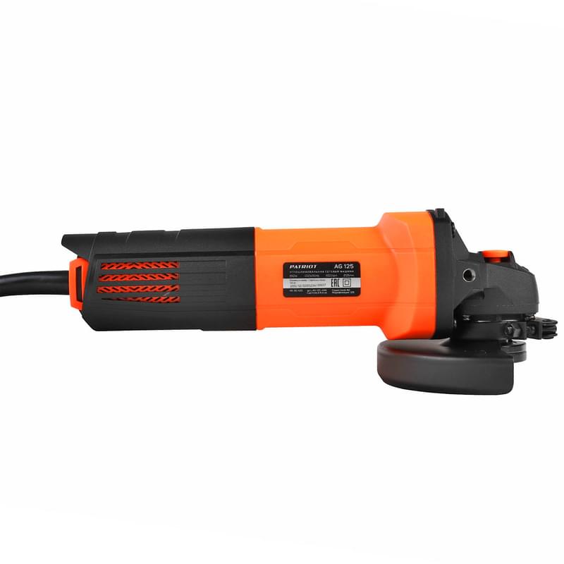PATRIOT AG 125, 850 Вт, 125 мм (110301125) бұрышажарлағыш машинасы - фото #2, Technodom.kz