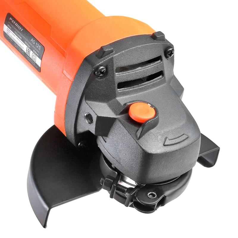 PATRIOT AG 125, 850 Вт, 125 мм (110301125) бұрышажарлағыш машинасы - фото #3, Technodom.kz