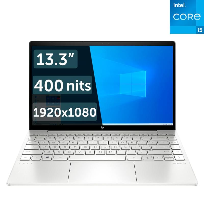 Ультрабук HP ENVY 13-BA1017UR i5 1135G7 / 8ГБ / 512SSD /13.3 / Win10 / (4F752EA) - фото #0, Technodom.kz