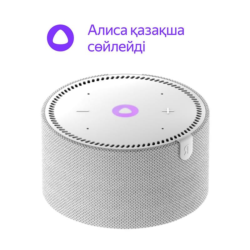 Яндекс Станциясы, Мини Жаңа, ақылды колонкасы, Сұр Опал (YNDX-00021GR) - фото #0, Technodom.kz