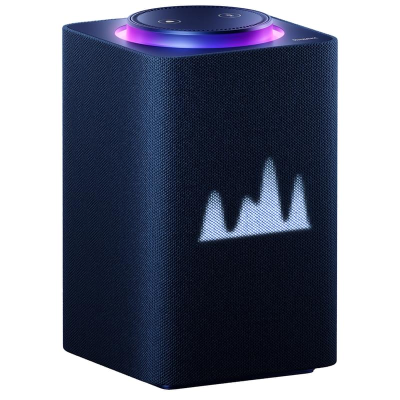 Умная колонка Яндекс Станция Макс с Zigbee, Синяя (YNDX-00052 BLUE) - фото #1, Technodom.kz