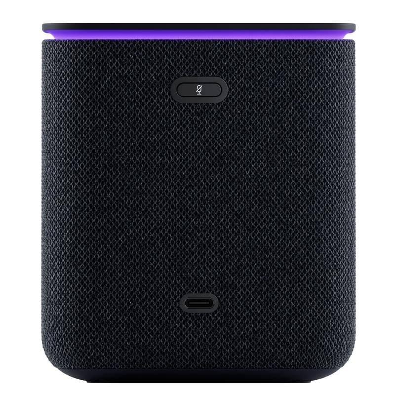 Умная колонка Яндекс Станция Миди, Черная (YNDX-00054 Black) - фото #3, Technodom.kz