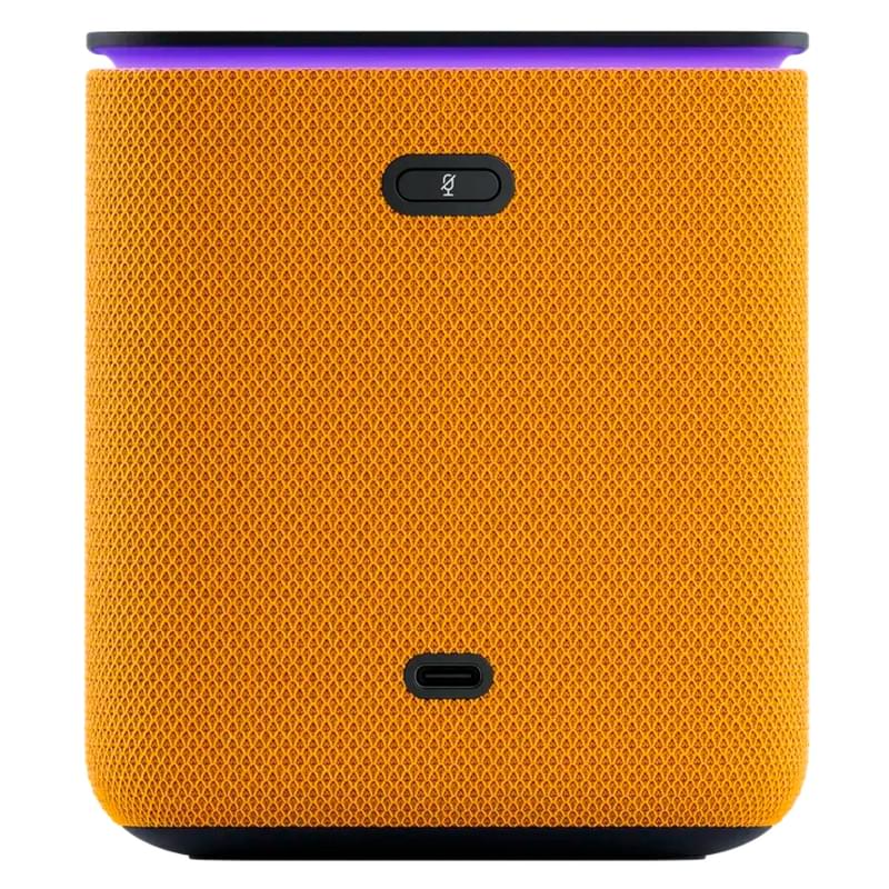 Яндекс Станция Миди ақылды үндеткіші, Қызғылт сары (YNDX-00054 Black) - фото #3, Technodom.kz