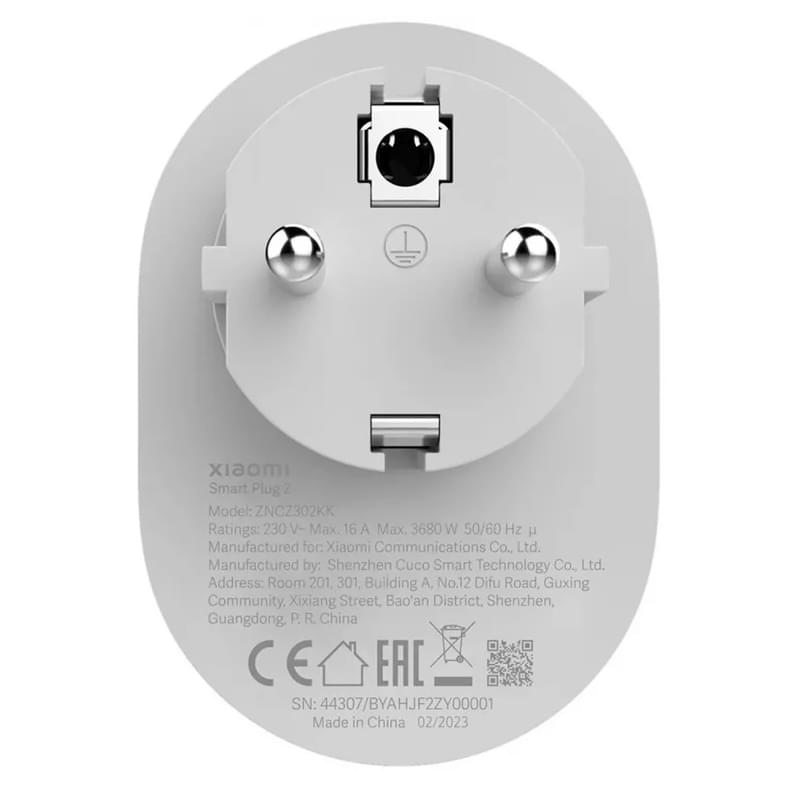 Умная розетка Xiaomi Smart Plug 2 - фото #3, Technodom.kz Умная розетка Xiaomi Smart Plug 2 - фото #3, Technodom.kz