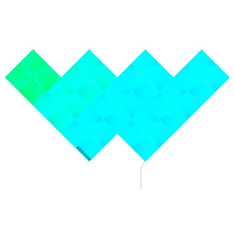 Ақылды жарықтандыру жүйесі Nanoleaf Canvas Square - 9 панель (NL29-0002SW-9PK) - фото #2, Technodom.kz