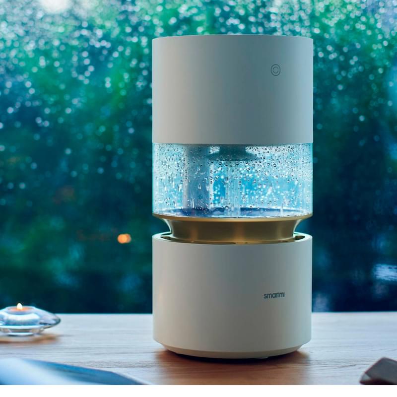Увлажнитель воздуха Xiaomi Smartmi Humidifier Rainforest, Белый - фото #9, Technodom.kz