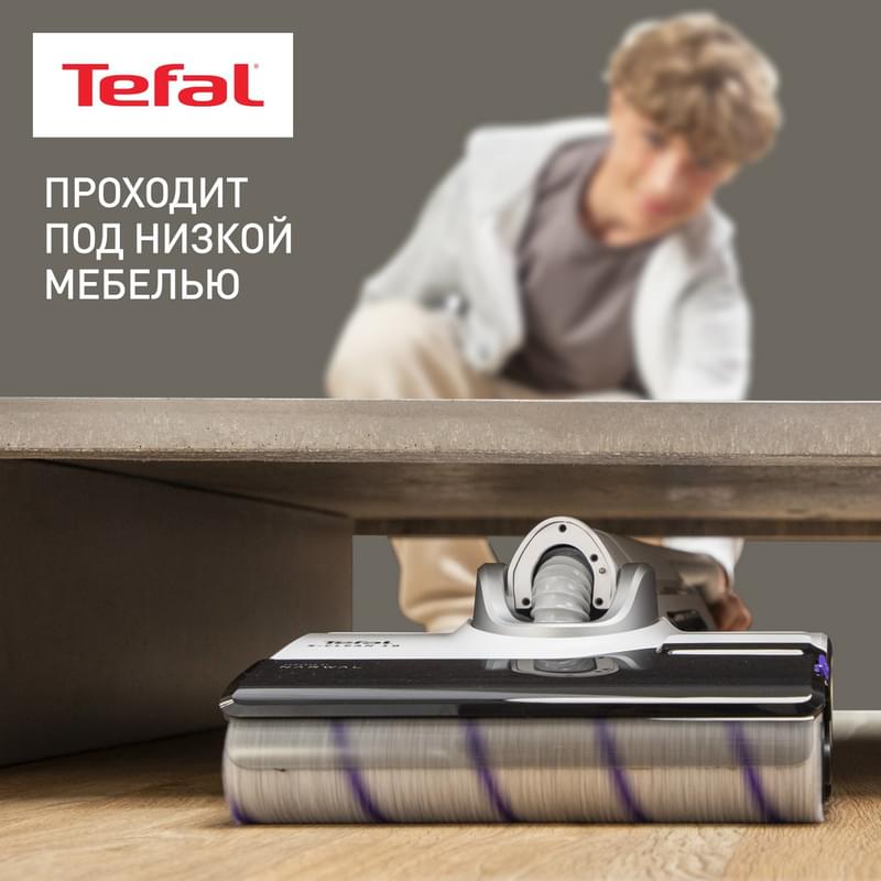 Вертикальный моющий пылесос X-Clean10 Tefal GF-7540F0 - фото #5, Technodom.kz