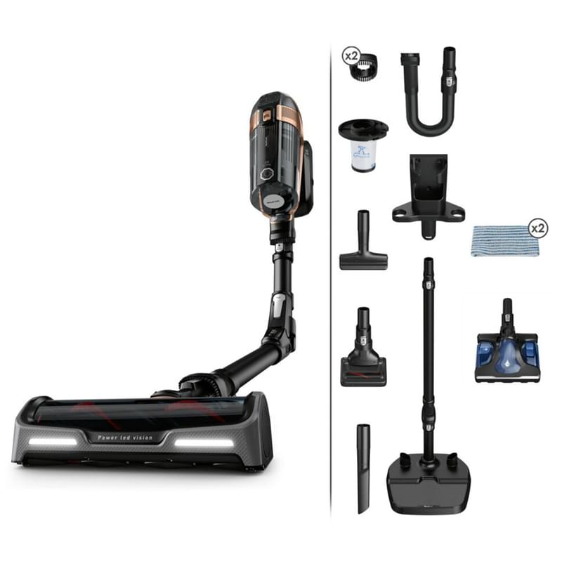 Вертикальный моющий пылесос Tefal X-Force Flex 15.60 TY-99G1WO - фото #15, Technodom.kz