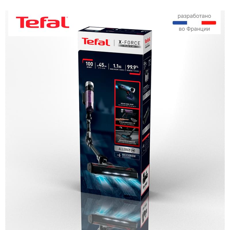 Беспроводной пылесос Tefal X-Force Flex 9.60 TY2038WO - фото #15, Technodom.kz