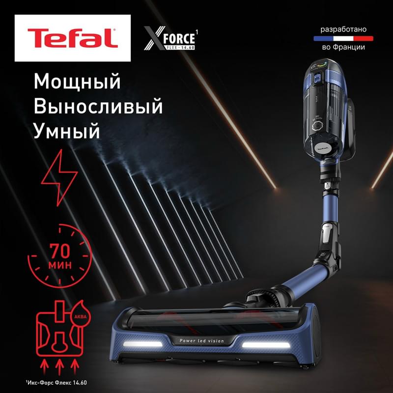 Тік шаңсорғыш Tefal TY-99C0 - фото #1, Technodom.kz