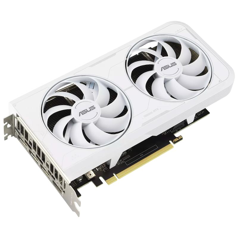 Видеокарта Asus Dual RTX 3060Ti White OC Edition 8GB 256bit/G6X (HDMI+3DP) - фото #1, Technodom.kz